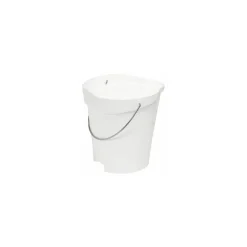 Seau polypropylène 12 L blanc