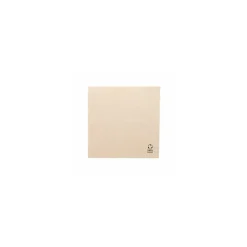 Serviette double point recyclée 39 x 39 cm - par 50