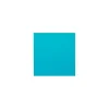 Serviette ouate turquoise 39 x 39 cm - par 100