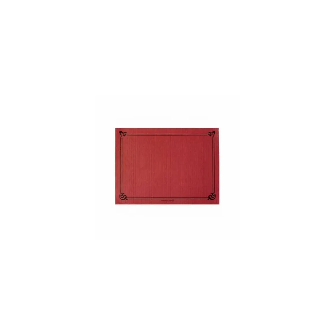 Set de table papier bordeaux 31 x 43 cm - par 500