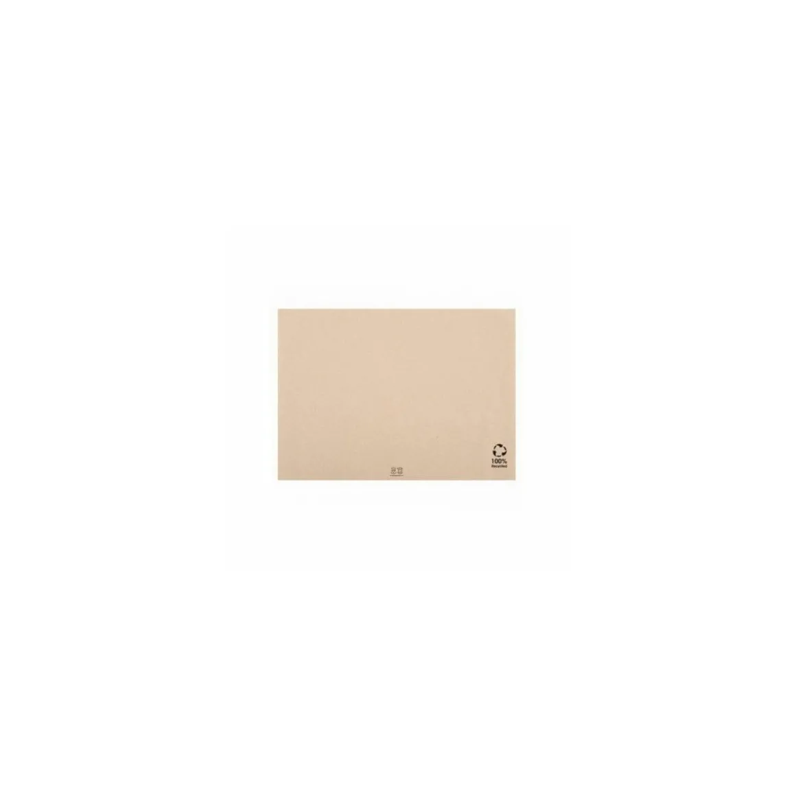Set de table papier recyclé kraft brun 31 x 43 cm - par 500