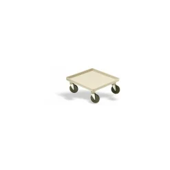 Socle rouleur pour casier 50 x 50 cm