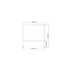 Soubassement II pour iCombi 6 et 10 niveaux GN1/1