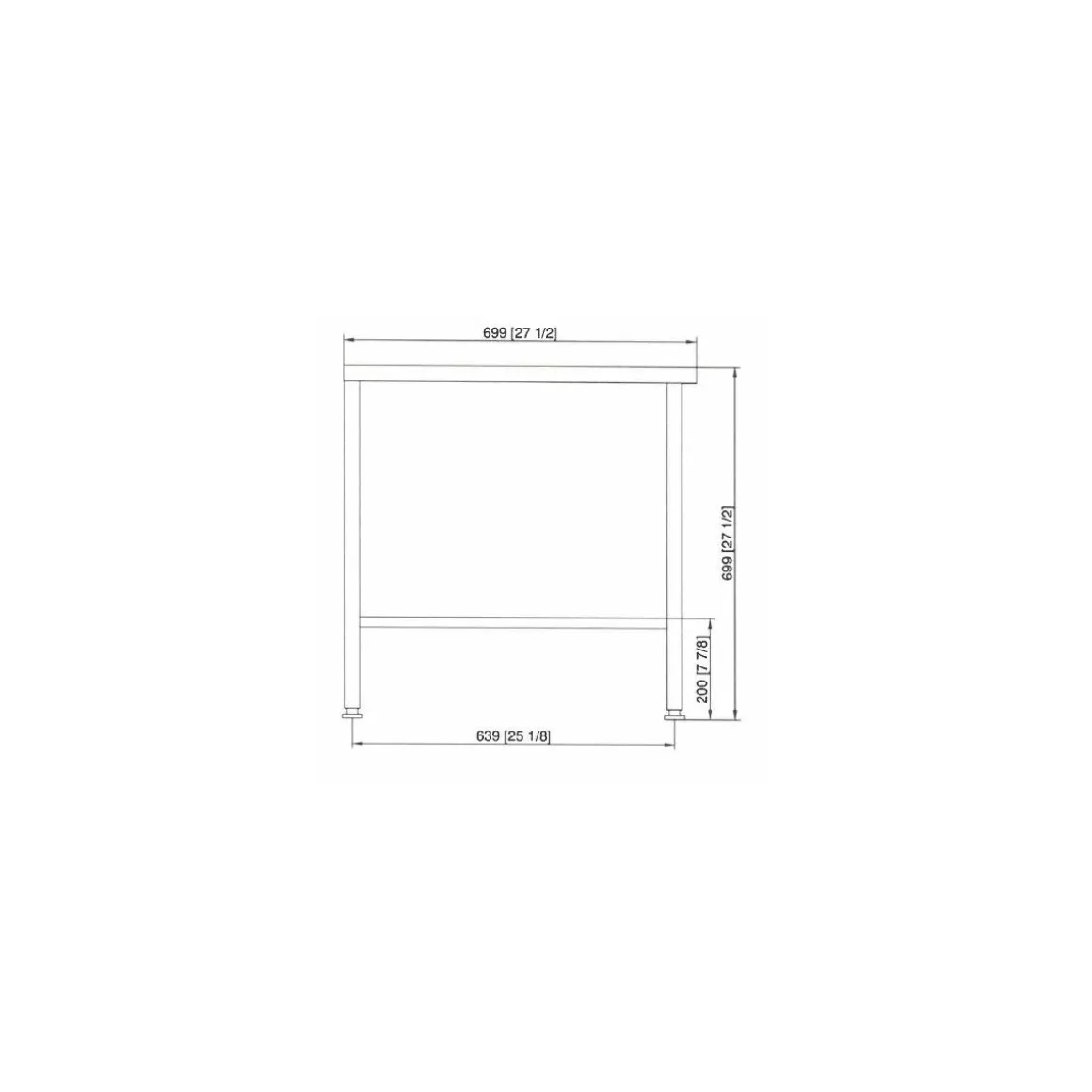 Soubassement II pour iCombi 6 et 10 niveaux GN1/1