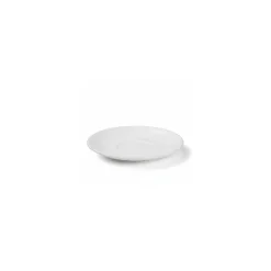 Soucoupe à déjeuner blanche verre trempé ø 15,3 cm - par 6