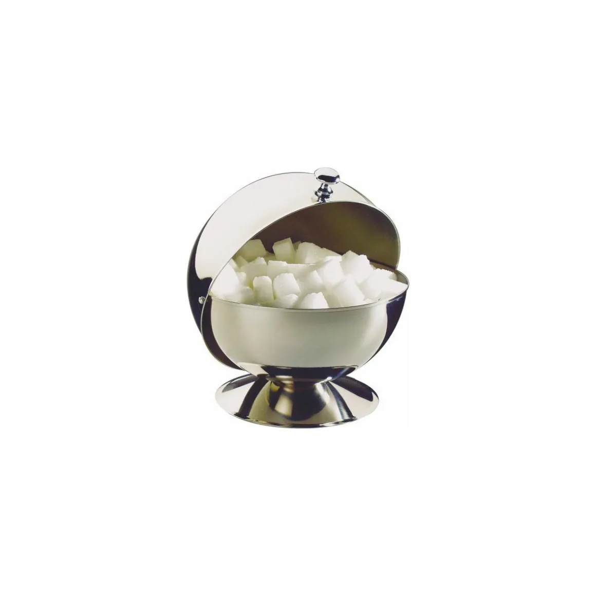 Sucrier boule inox ø 13,5 cm
