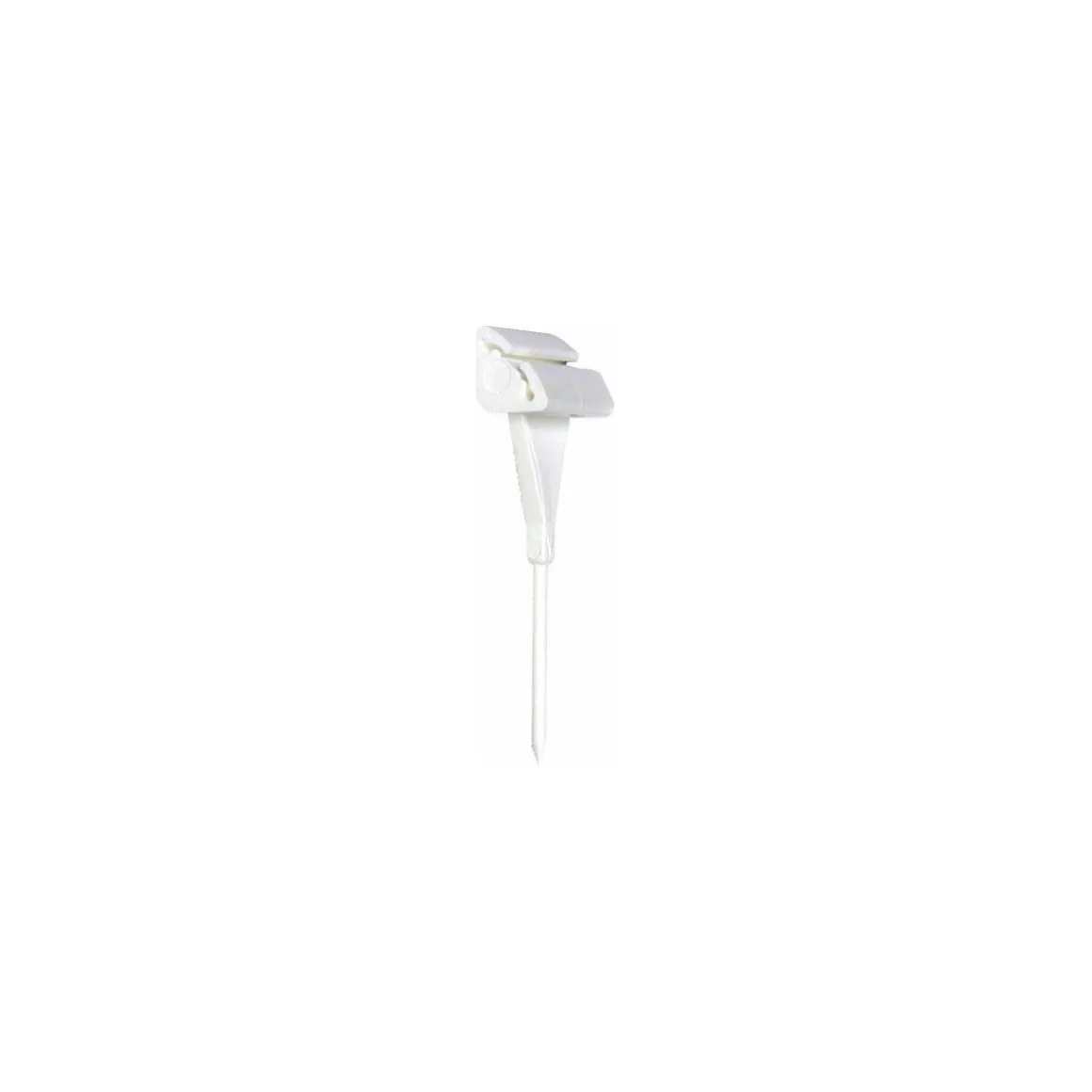 Support blanc 4 cm à tête pivotante pour étiquette Edikio - par 25