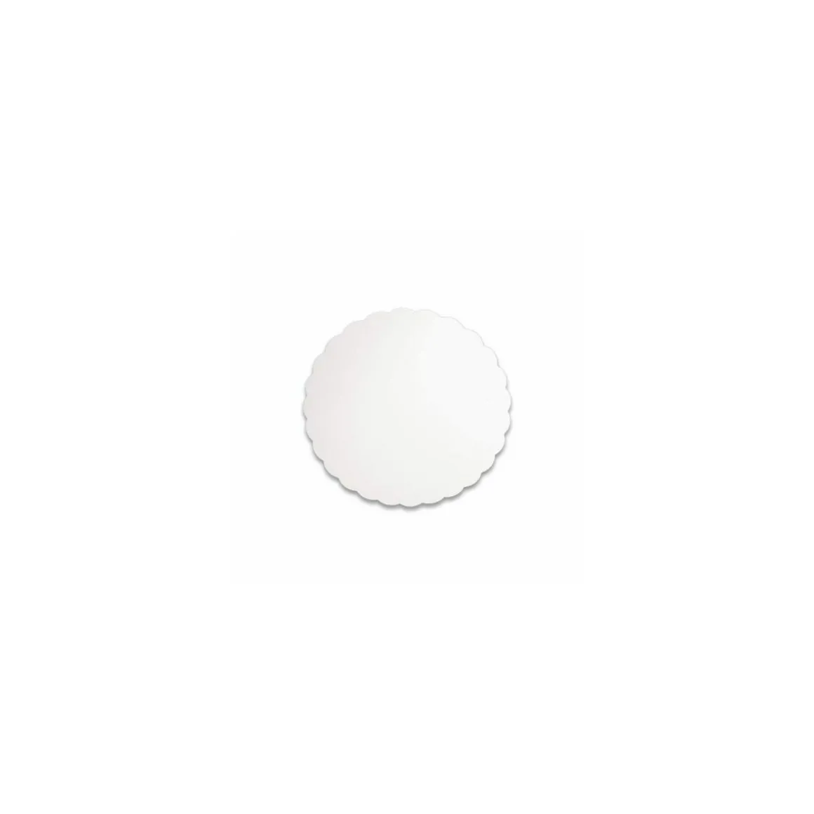 Support blanc rond Ø 23 cm - par 250