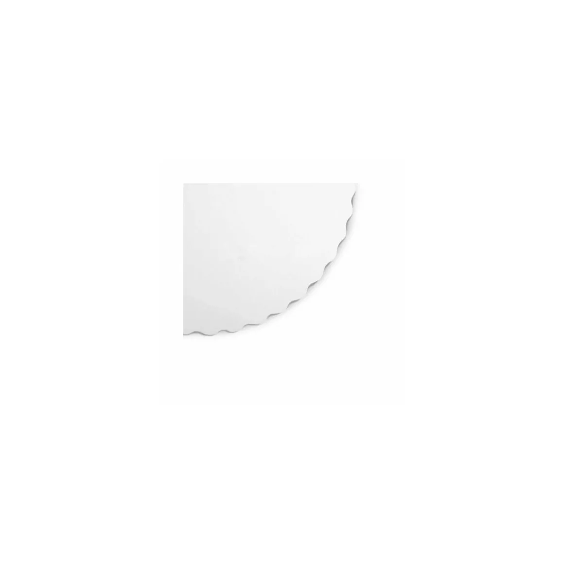 Support blanc rond Ø 23 cm - par 250