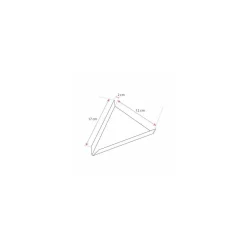 Support à crêpe triangulaire carton 17 x 12 cm - par 250
