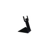 Support etiquette plastique noir 8,5 cm - par 10