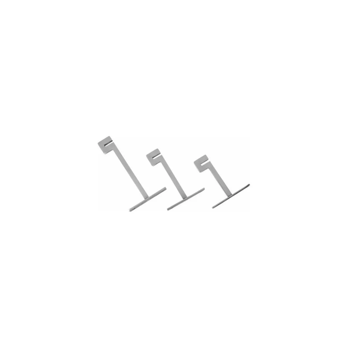 Support mural inox pour barre 120 mm