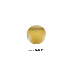 Support or double face rond Ø 36 cm - par 100