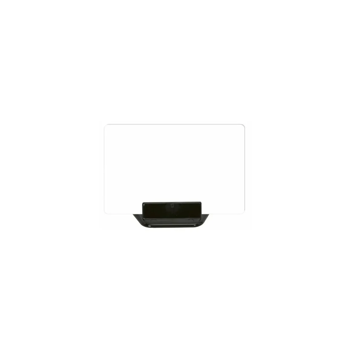 Support plat noir pour étiquette Edikio - par 25