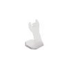 Support étiquette plastique transparent H 8,5 cm - par 10