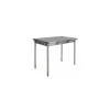 Table centrale démontable inox 150 x 70 x 90 cm