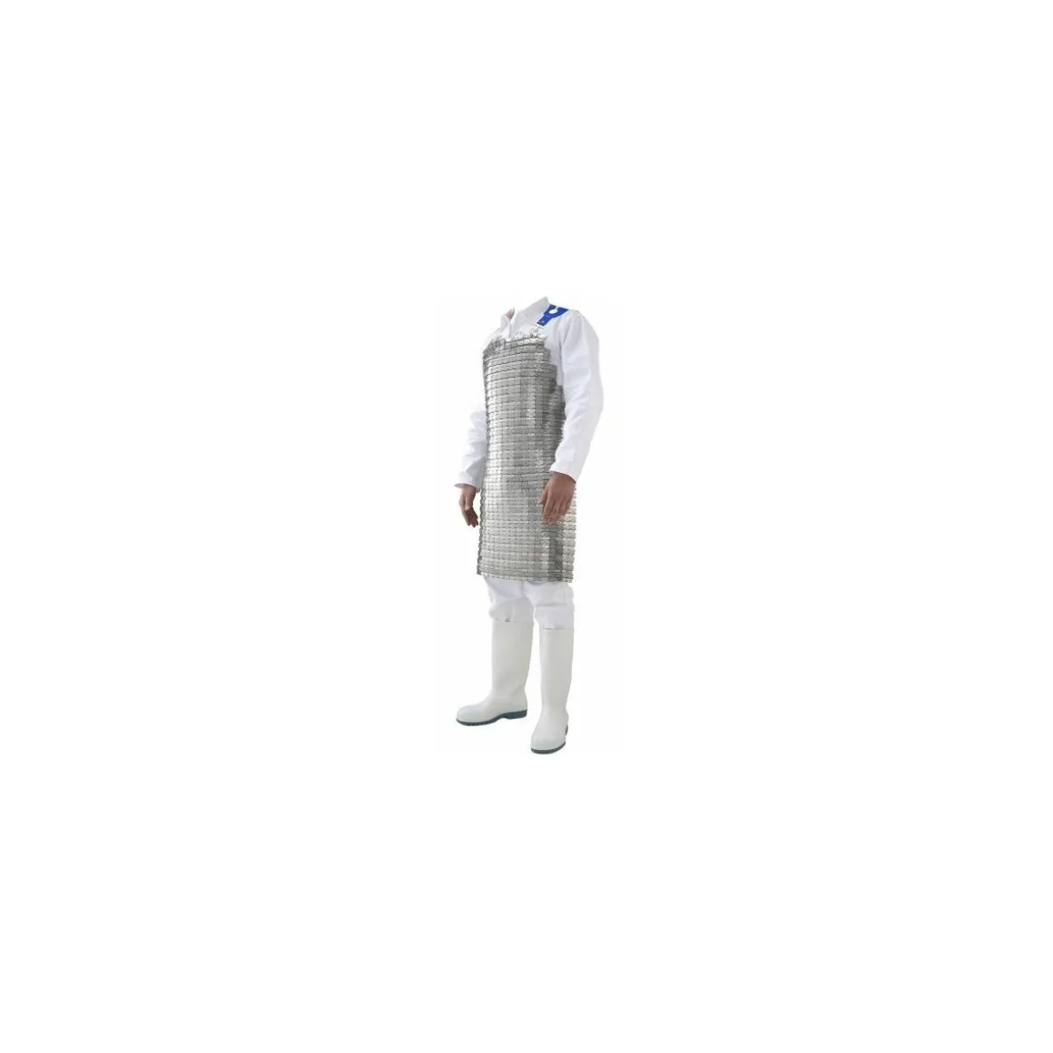 Tablier de protection plaquettes inox 55 x 80 cm