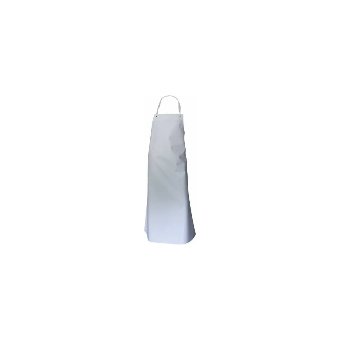 Tablier imperméable souple polyuréthane blanc 115 x 90 cm