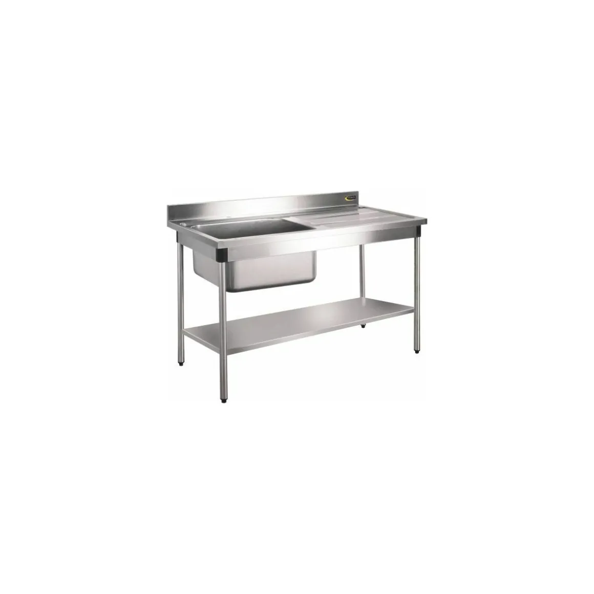 Étagère pour table inox 160 x 70 cm