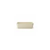 Terrine rectangulaire plastique beige 250 cl - par 10