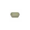 Terrine rectangulaire plastique beige 50 cl - par 100