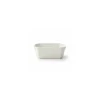Terrine rectangulaire plastique blanc 50 cl - par 100