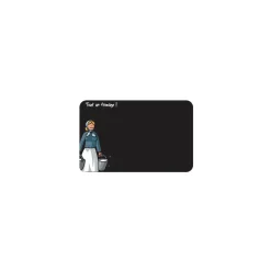 Étiquette Heula Crémière sans texte et sans pique 8,5 x 5,4 cm - par 10