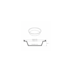 Tourtière aluminium 880 ml TO327 - par 200