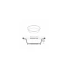 Tourtière aluminium TO 270 110 cl - par 100