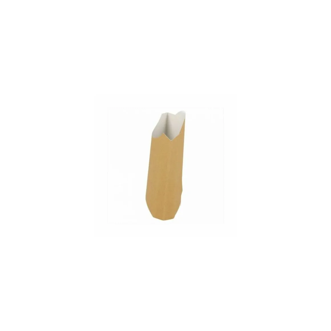 Étui à frites kraft brun 165 ml - par 200