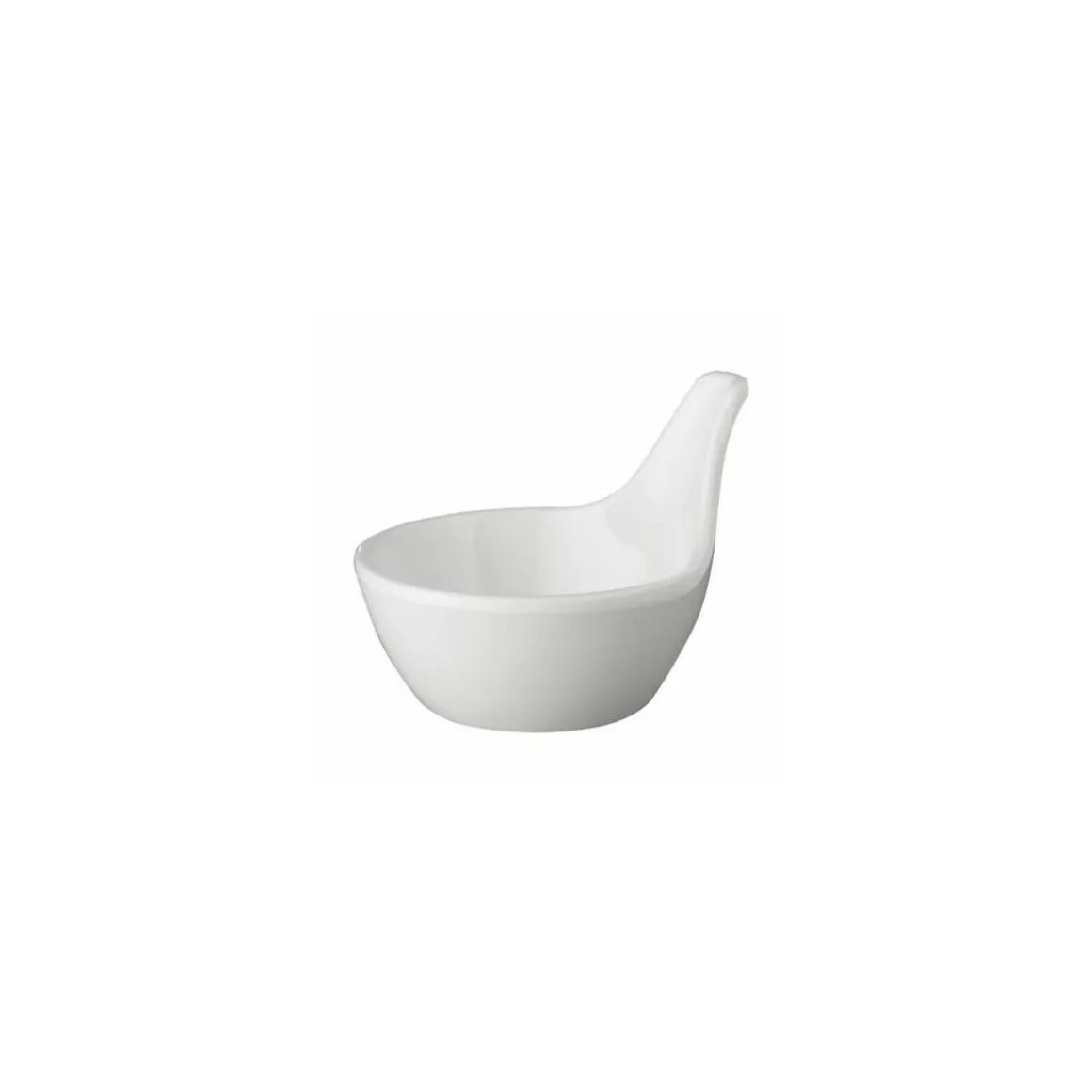 Verrine anse mélamine blanche 5 cl 7 x 7 x 6 cm - par 24