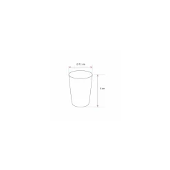 Verrine cristal en plastique 13 cl - par 30