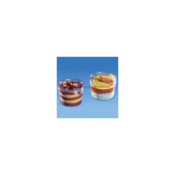 Verrine plastique ronde transparente Bodega 180 ml - par 30