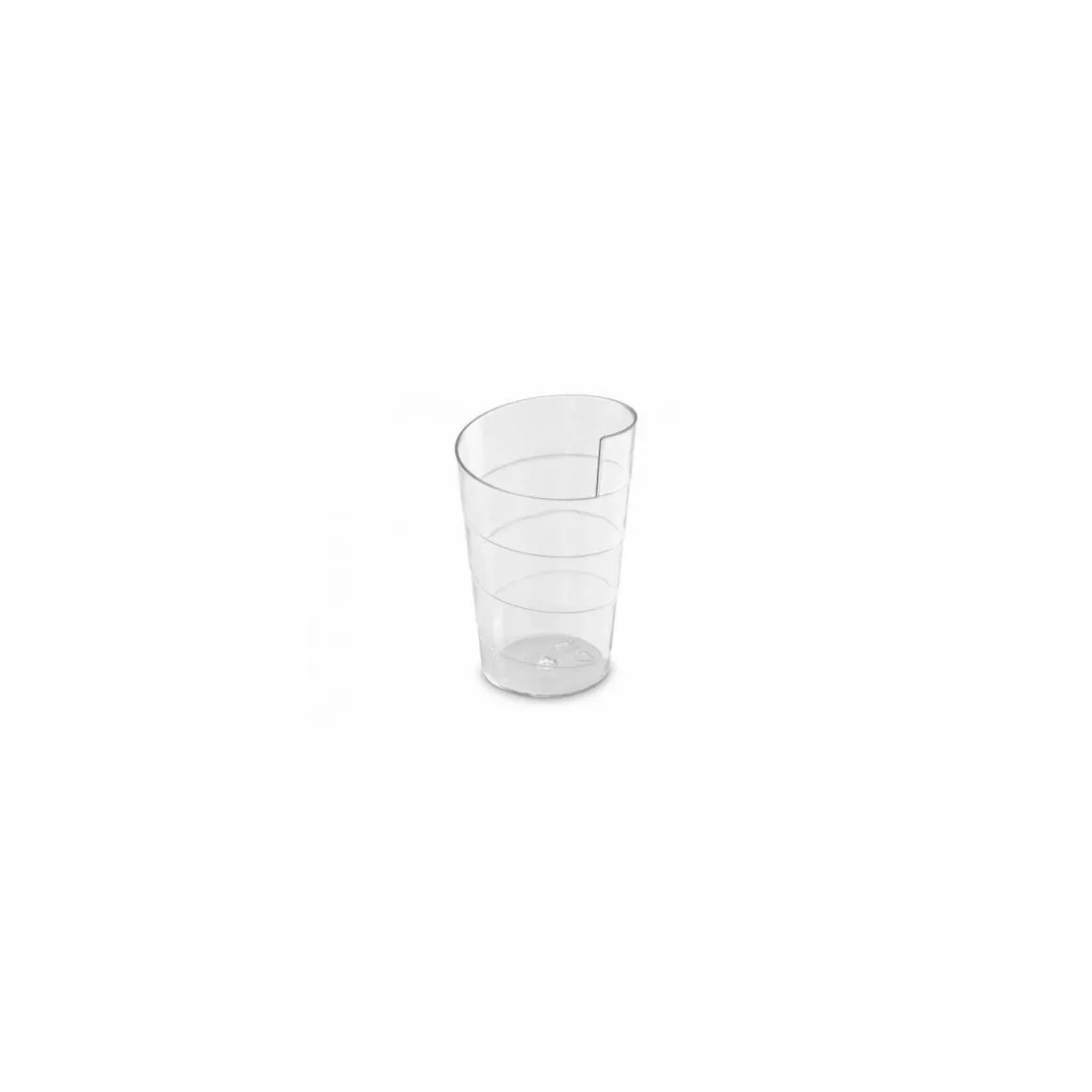 Verrine transparente 55 ml effet ruban- par 24