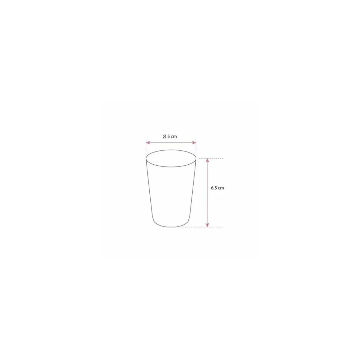 Verrine transparente 60 ml effet cristal - par 30