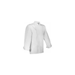 Veste coton blanche manches longues T4