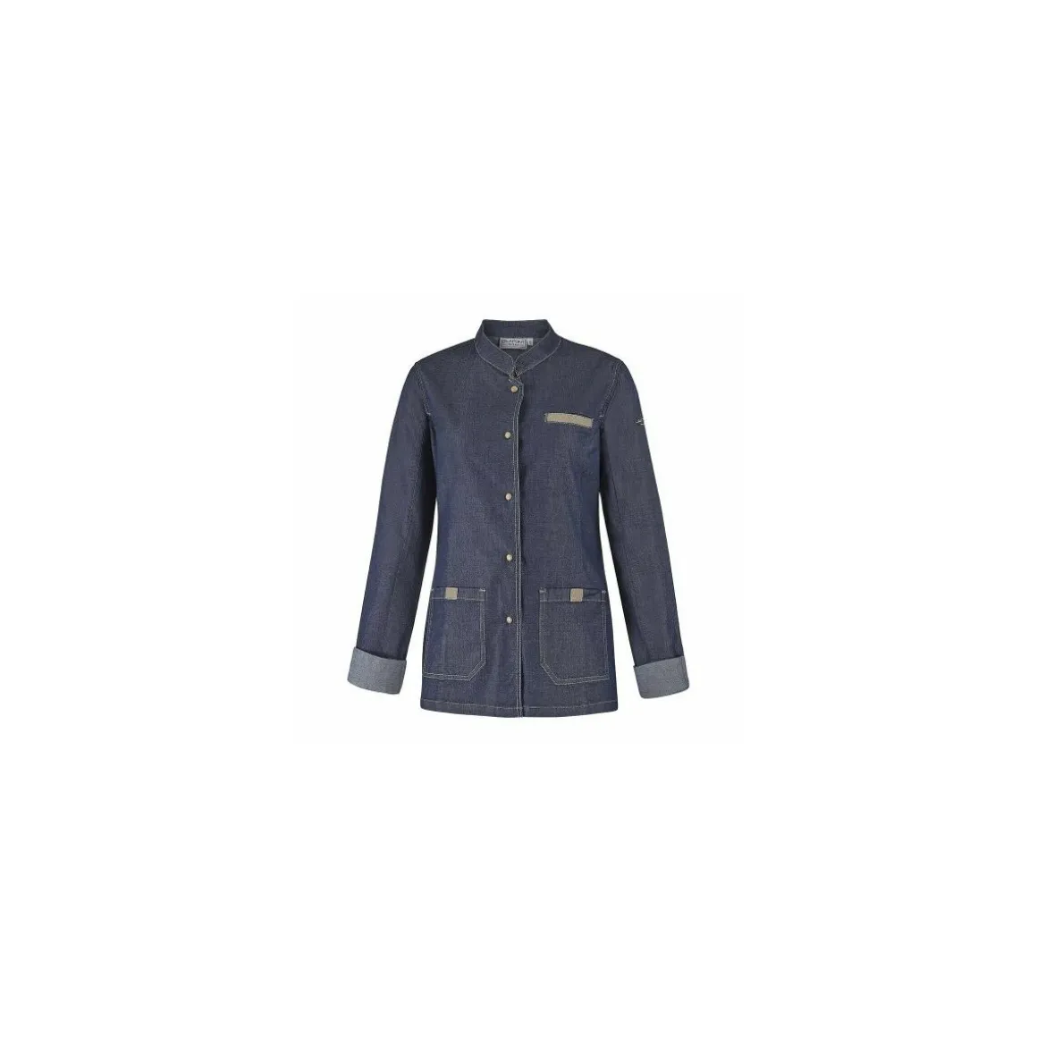 Veste de cuisine femme Monge look Denim T2