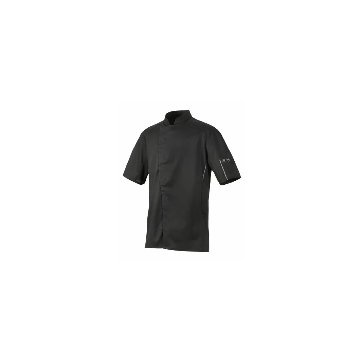 Veste de cuisine manches courtes Benak maille 37.5 noir T5