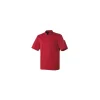 Veste de cuisine manches courtes Nero bordeaux T6