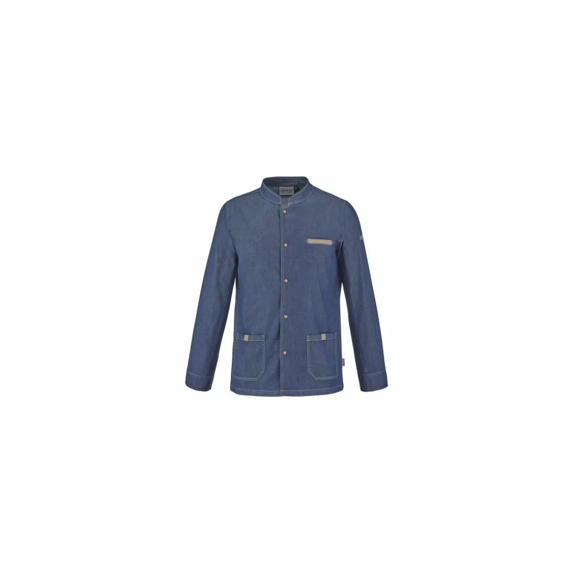 Veste de cuisine manches longues Mirbel look Denim T4