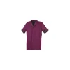 Veste Henri manches longues noire rayé bordeaux S