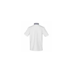 Veste manches courtes Hylo polycoton blanc/marine - taille 1
