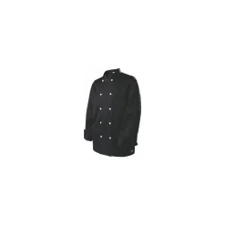 Veste polycoton manches longues noire M